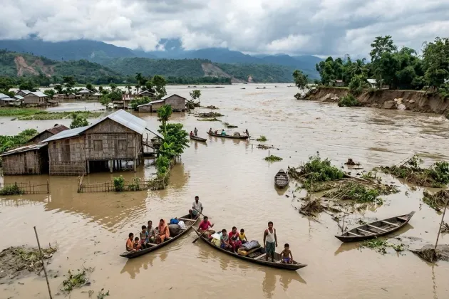 Assam’s Floods in a Warming World
