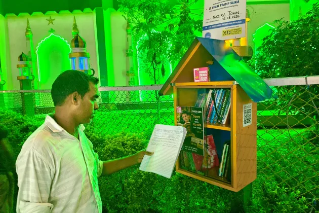 Raindrops opens children’s libraries in flood-hit villages