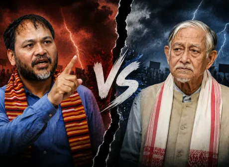 Hiren Gohain Slams Akhil Gogoi Over "Self-Serving" Politics Amid Congress-Raijor Dal Rift
