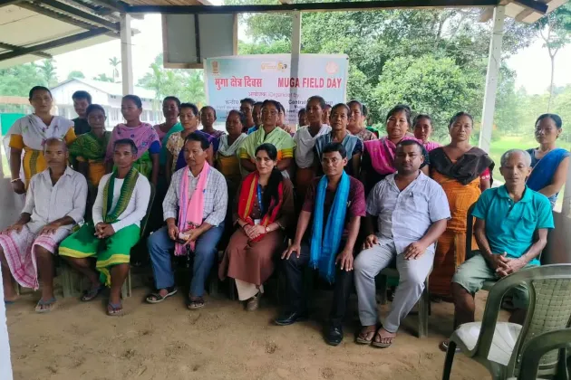 Muga Field Day promotes scientific silkworm rearing in Kokrajhar
