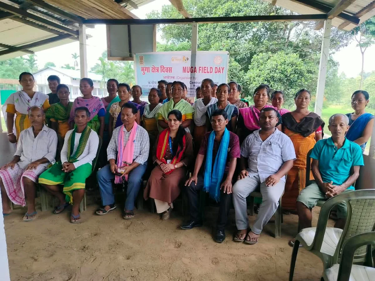 Muga Field Day promotes scientific silkworm rearing in Kokrajhar
