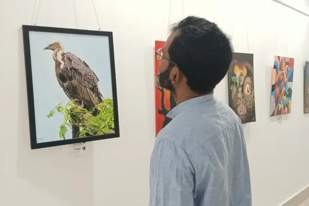 Art exhibition raises awareness for vulture conservation in Jorhat