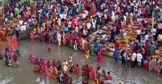 Chhath Puja celebrated in Nagaon
