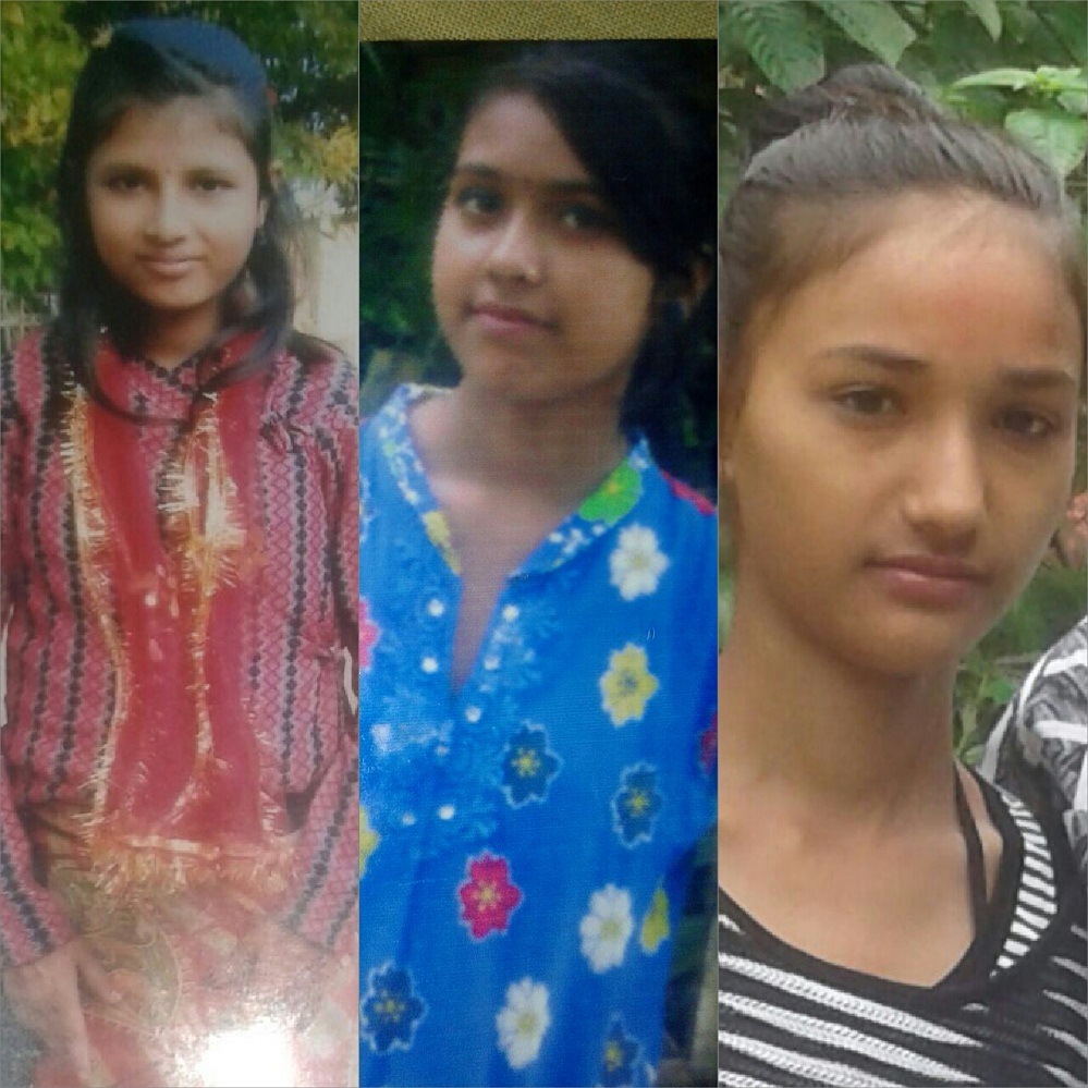 3 school girls missing