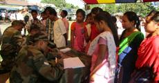 Health camp at Jharbari