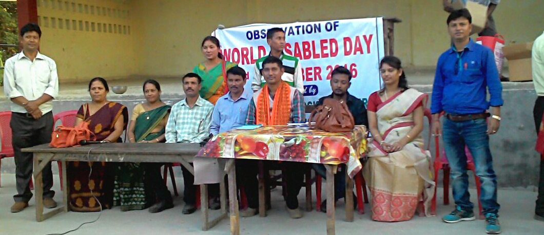 World Disability day celebrated at Tangla