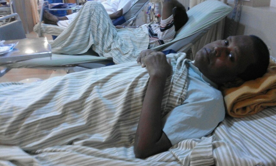 Mass prayer for early recovery of BPF leader