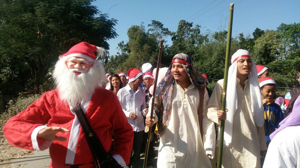 Pre-Christmas celebration at Tangla