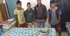 Four ultras arrested