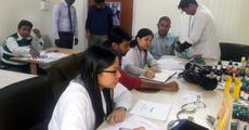 Ayurvedic doctors conduct media clinic