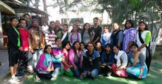 Self-defence training for lady scribes 