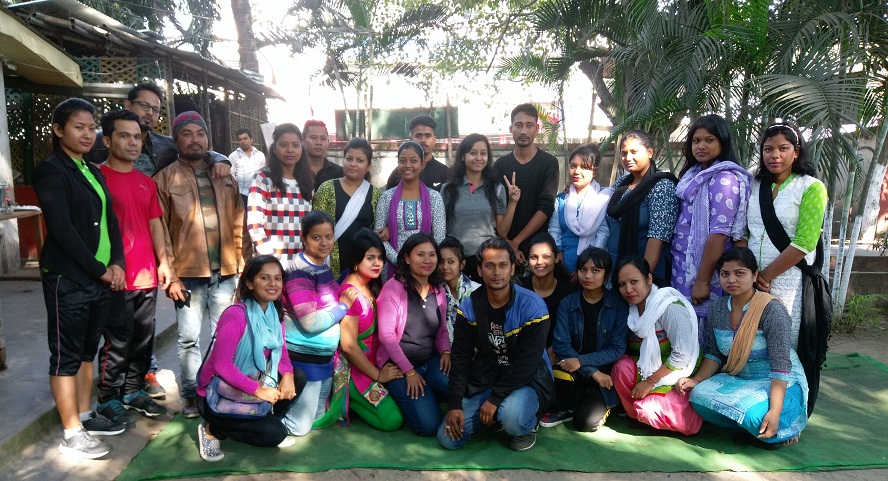 Self-defence training for lady scribes 