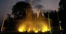Saints, musical fountain await visitors to historic Bengal Church