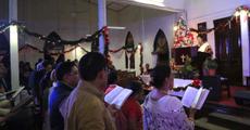 Christmas celebrations in peak