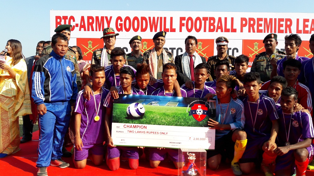 Baksa clinches BTC-Army goodwill football cup