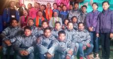 Mountaineering team left for Sandakphu