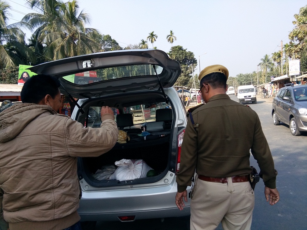 Police intensifies security in Kokrajhar