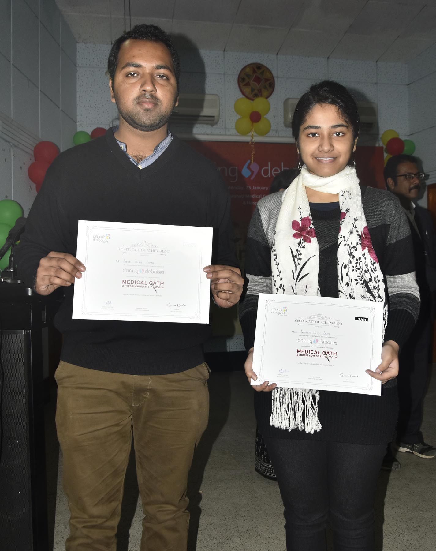 GMCH debators win Daring Debates