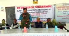 Climate change awareness programme held at Tangla