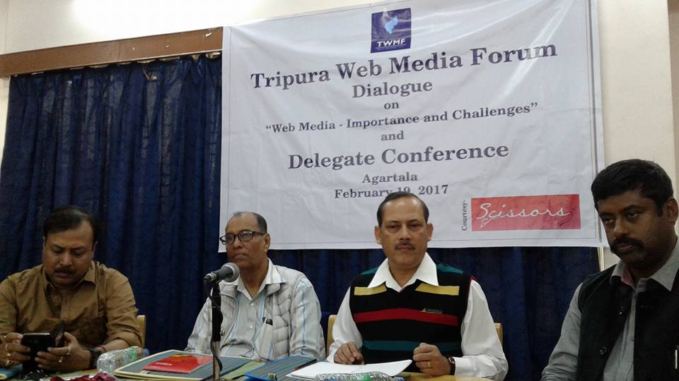 Tripura web forum launched