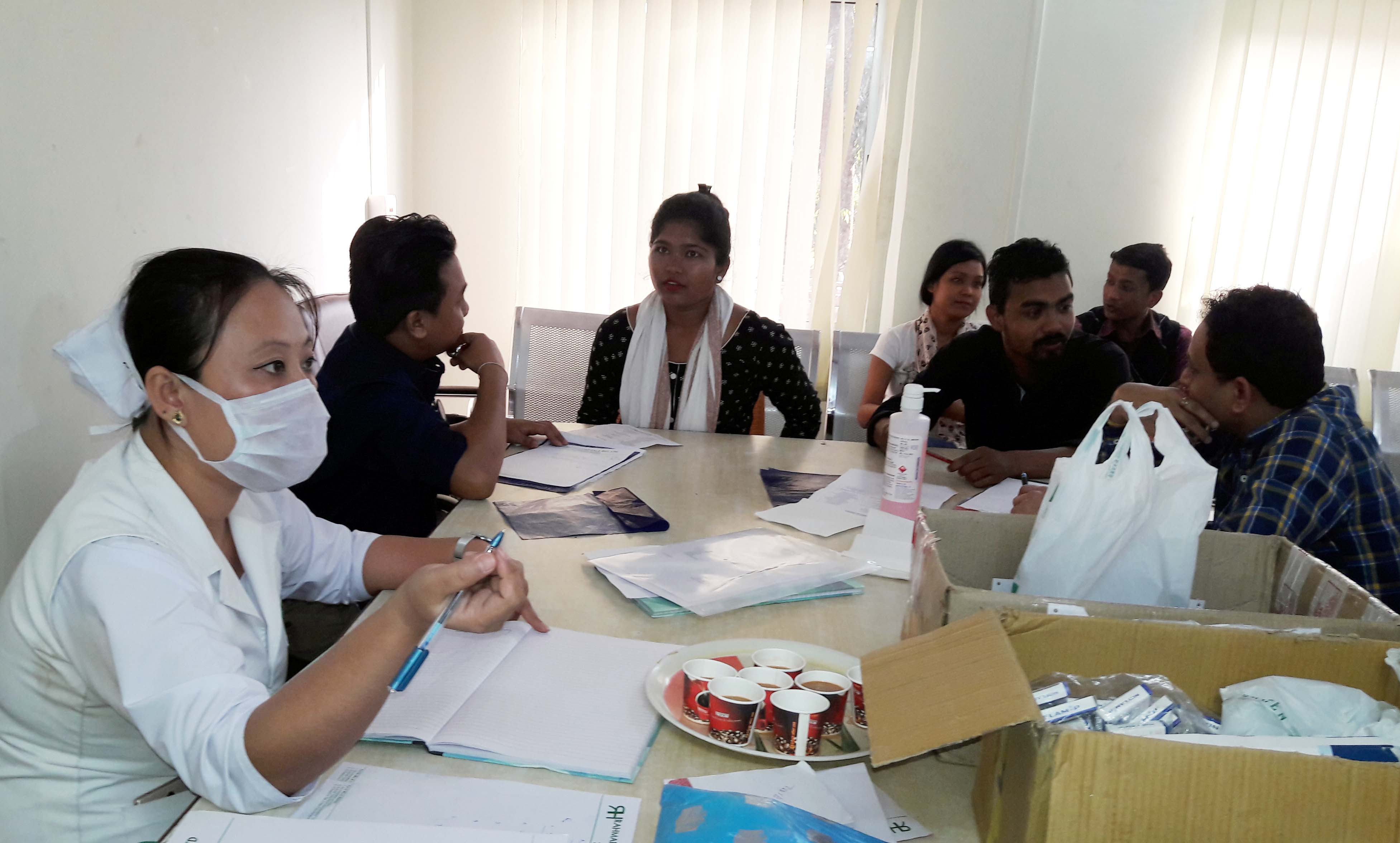 Rahman Hospital doctors conduct media clinic