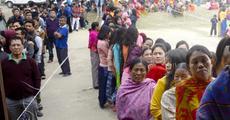 Manipur polling ends with huge turn out