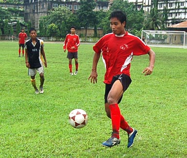 2nd Rajiv Gandhi Memorial Football begins