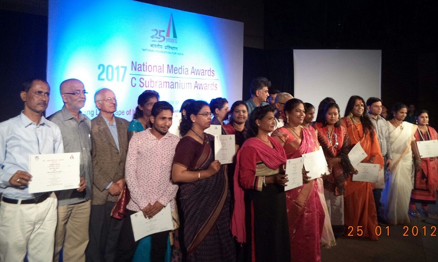 Environmental activist bags national award 