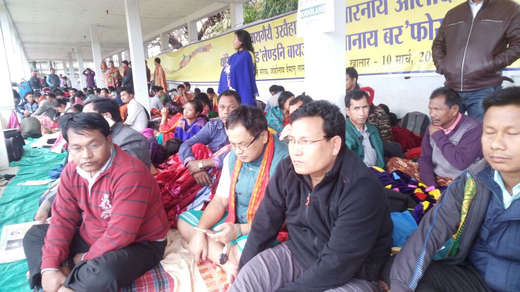 Indefinite hunger strike enters second day