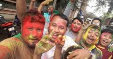 In deep grip of holi festivity