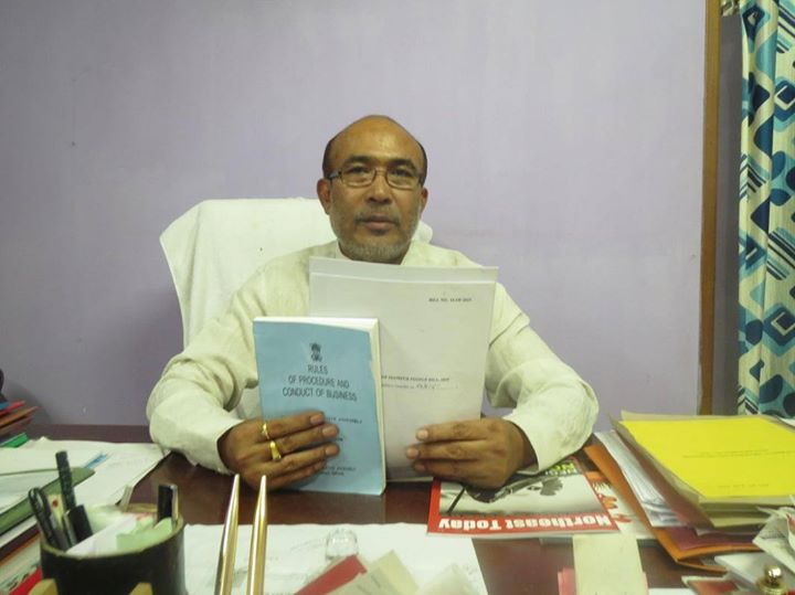 N Biren Singh to take oath Wednesday
