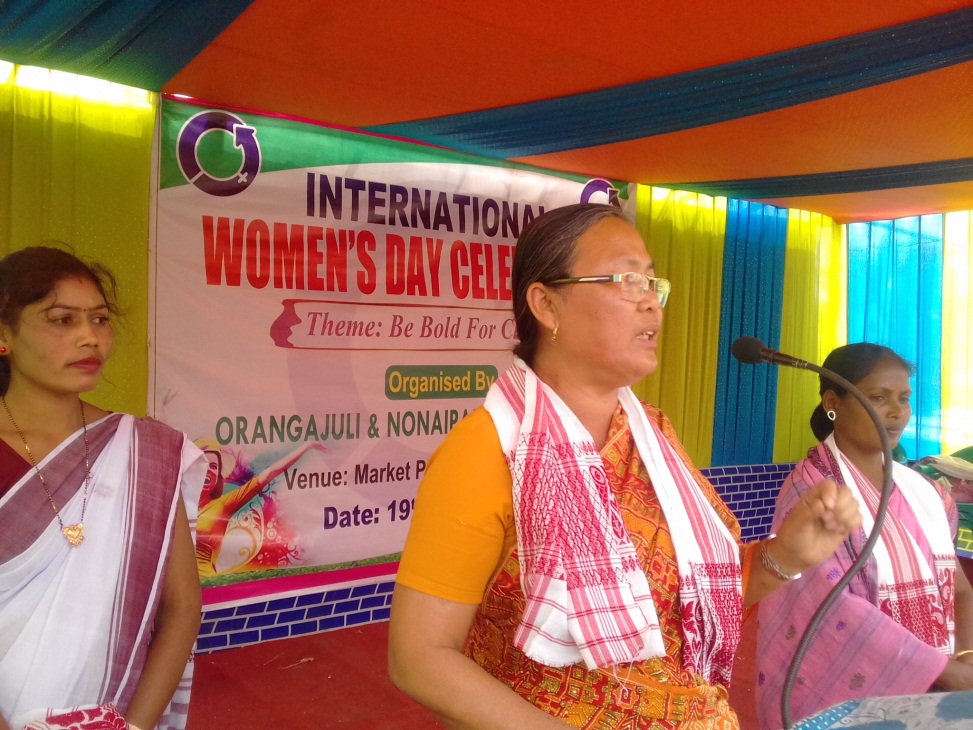 Int'l Women’s Day at Orengajuli tea garden