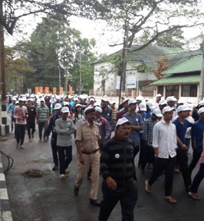 Rain god scare on Namami eve