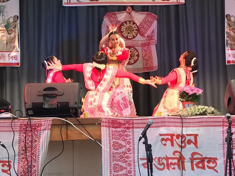 Rongali Bihu celebrated in London