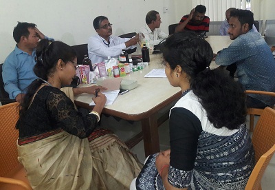 Homeopathic clinic concluded at press club