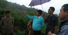 Chingai MLA visits landslide-hit Sirarakhong village