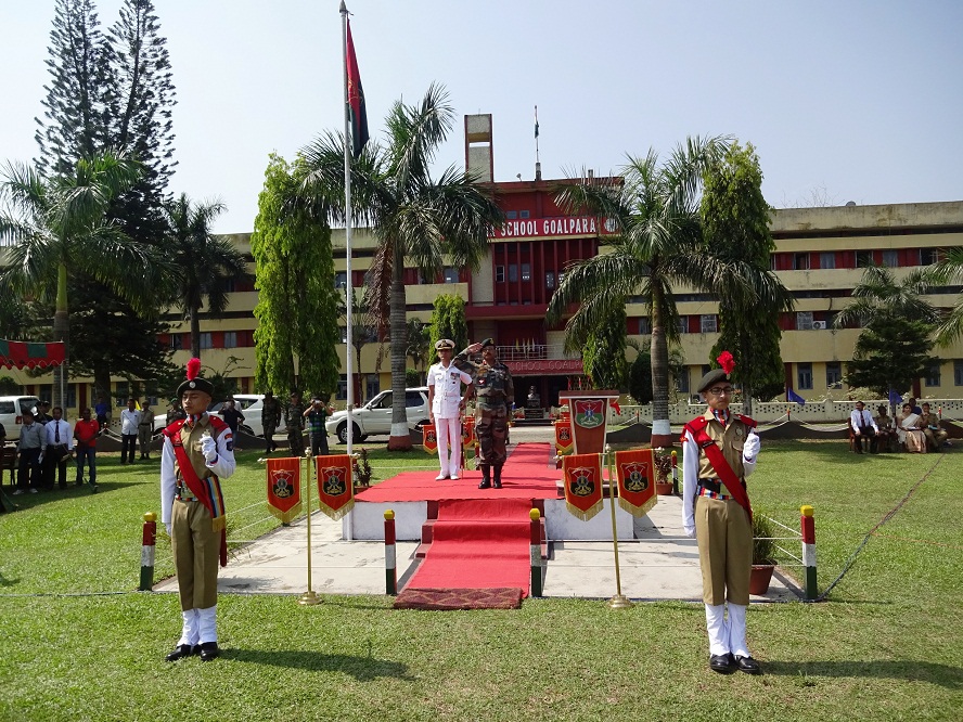 Investiture ceremony held at Sainik School