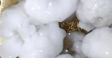 Hailstorm lashes Raha