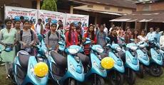Free scooters for girl students