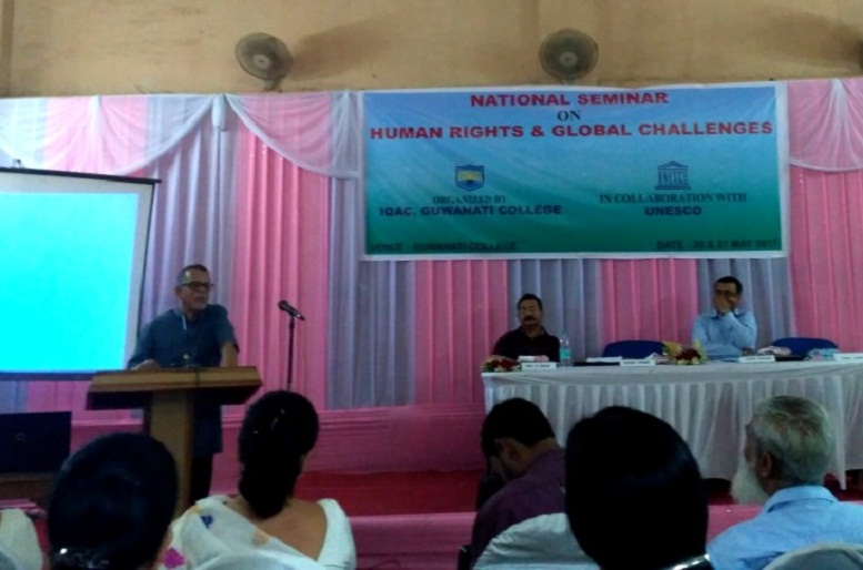Guwahati College hosts human rights seminar