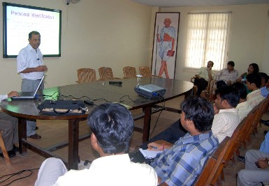 Media team visits Forensic Science Laboratory