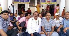 Doctors stage sit in dharna in Kokrajhar