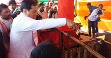 Sonowal visits Dhing