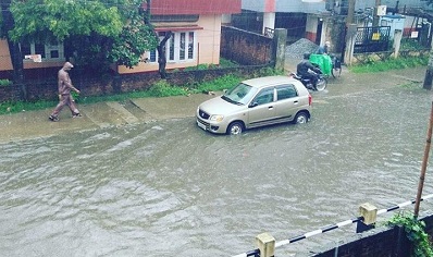 Rains wreak havoc in Guwahati