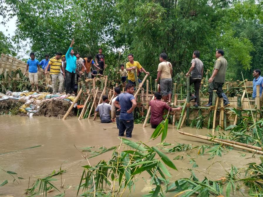 Imphal reeling under flood