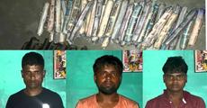 Three held with 105 gelatin sticks in Udalguri