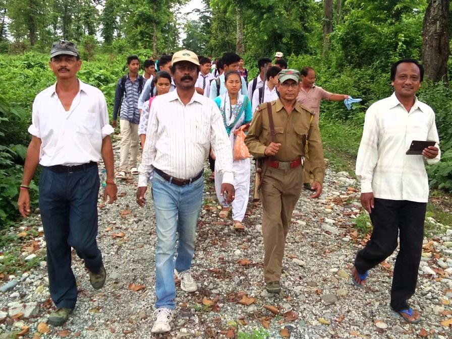 Nature trip for Udalguri students
