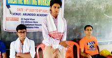 Creative writing workshop held