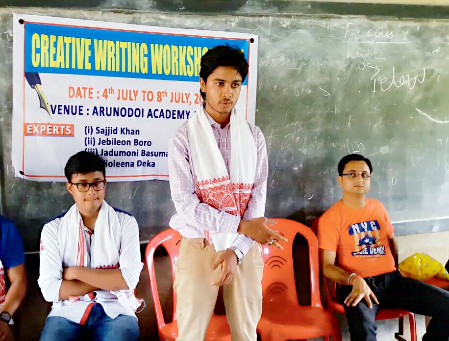 Creative writing workshop held