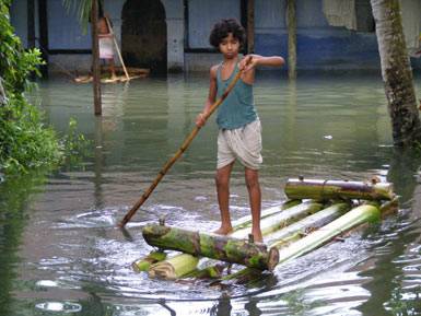 Flood situation again taking alarming turn